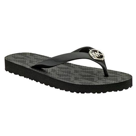 michael kors jet set flip flops